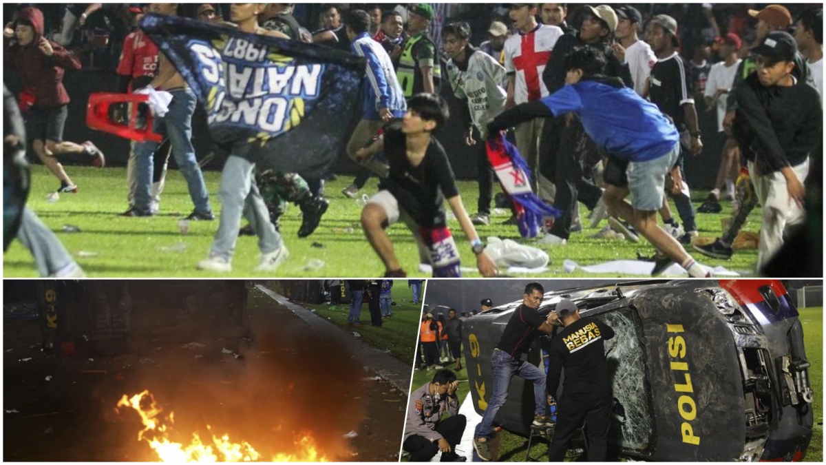 Những hình ảnh đáng buồn ở vụ bạo loạn tại Indonesia